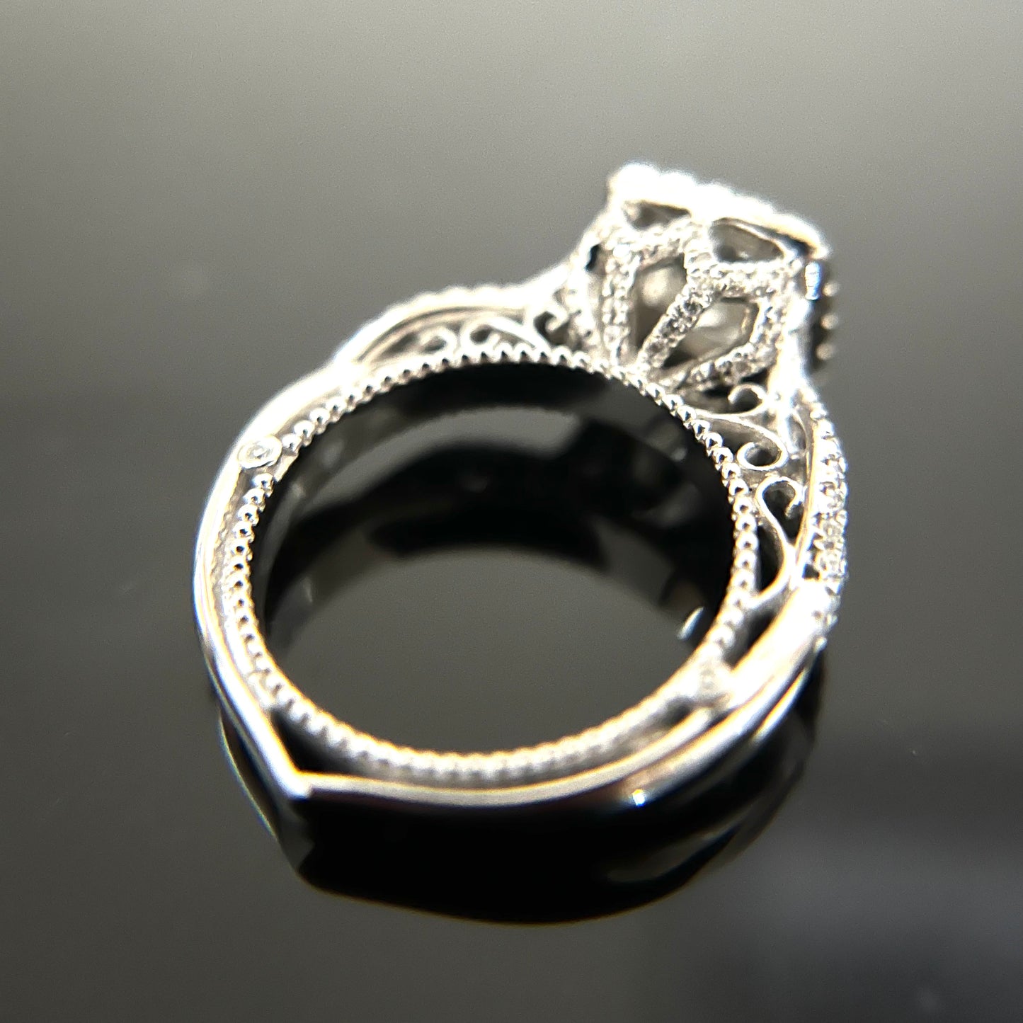 18k 1.65 CTW White Gold Verragio Diamond Ring