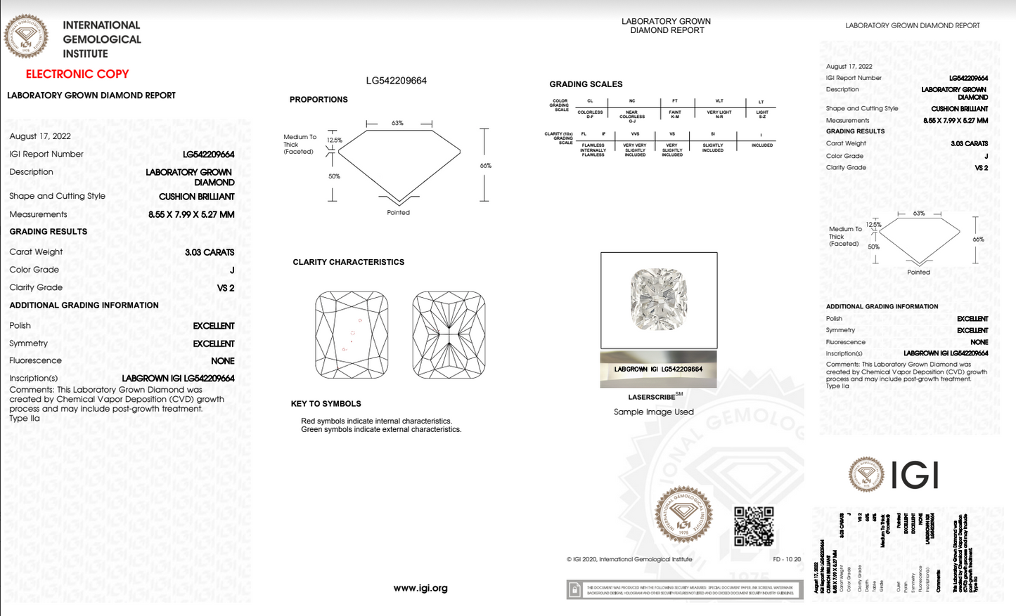 14K 4.015 CTW Lab Grown Diamond Ring Set