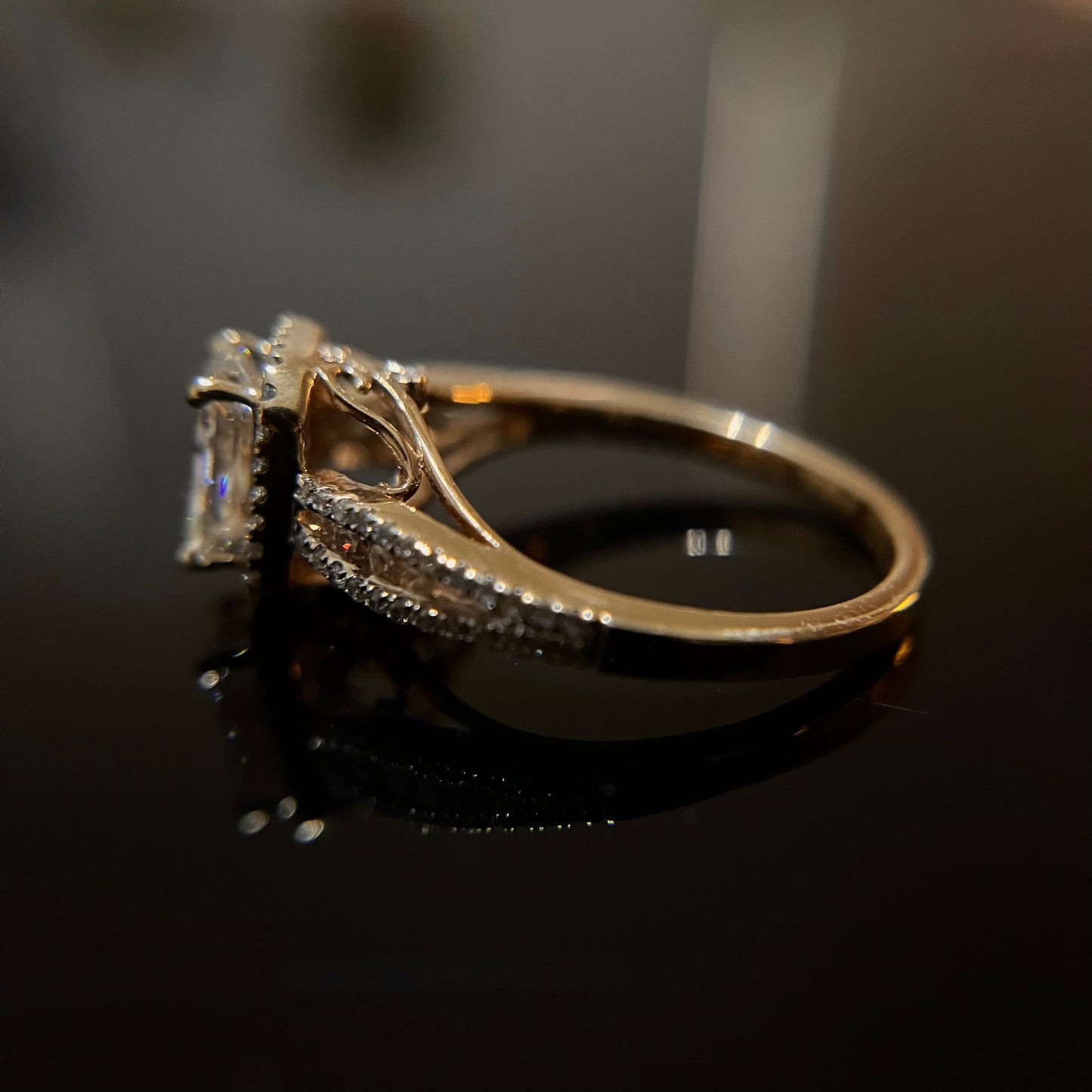 10K Gold 1.46 CTW Diamond Ring