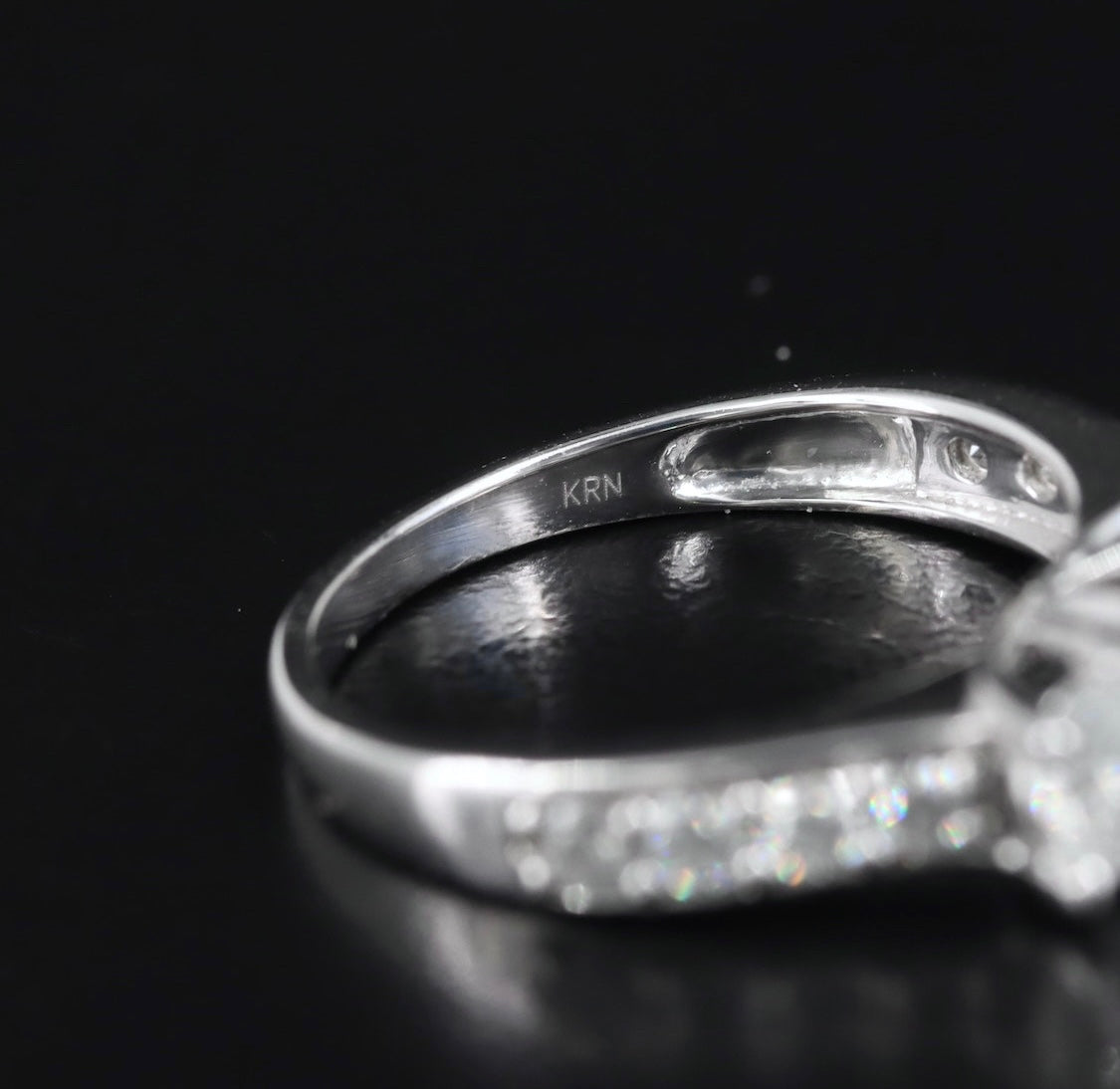 10K 2.10 CTW Diamond Trellis Ring