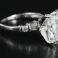 Platinum 4.75 CTW Lab Grown Diamond Ring